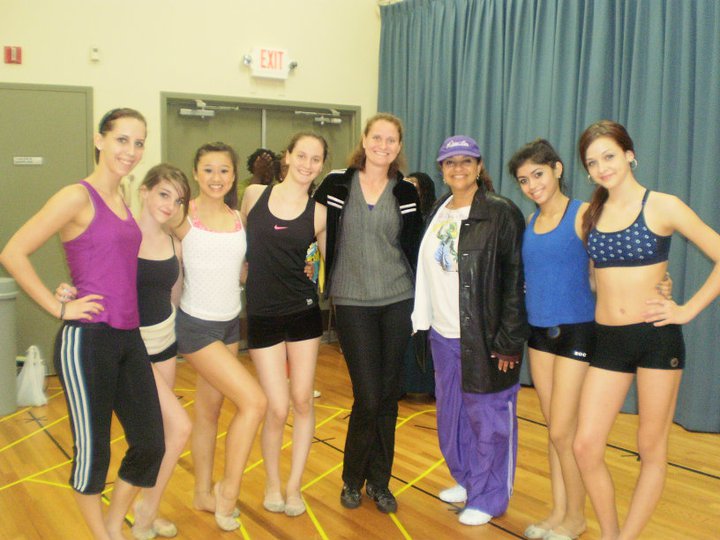 world renowned choreographer Debbie Allen during the Disney rehearsal