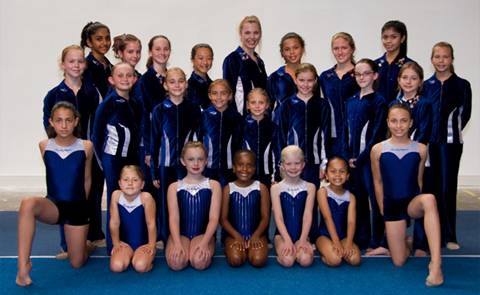 2010 Tampa Bay Rhythmic Gymnastics Team